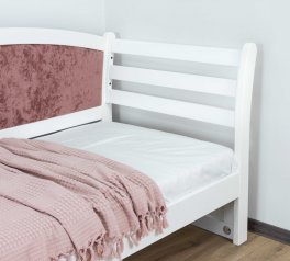 Односпальне ліжко з вставкою МДФ Софі 