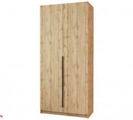 Шкаф Mebelstar Оскар двухдверный Дуб тахо 100 см