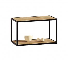 Тумба верхня В60.36 метал.відкрита Gola ручка Фарбований Високий Глянець