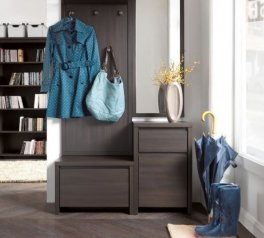 Модульная прихожая BRW Poland Kaspian / Каспиан Венге