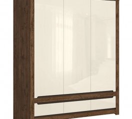Шкаф SZF3D3S BRW Poland Ruso 3 дверный перламутр глянец 179 см