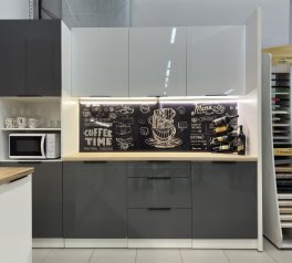 Кухня 2,4м Фарбований високий глянець ДСП АКЦІЯ