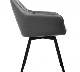 Стул поворотный R-63 серый