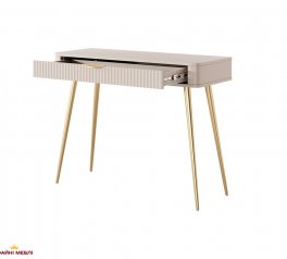 Стол туалетный 1S/100 Беж/Золотые ножки Lante