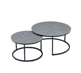 Комплект из двух журнальных столов CT-35 Лоренза петра грей