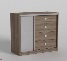 Комод купе 1 Matroluxe 4 шухляди та 1 двері