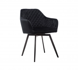 Стул R-63 поворотный черный