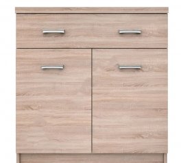 Тумба KOM 2D1S 80 Топ Мікс