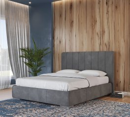 Ліжко м'яке двоспальне Лев Венеція