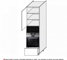 Пенал духовка+микроволновка телескоп 60ПДМ1ШХ/2320 Лео