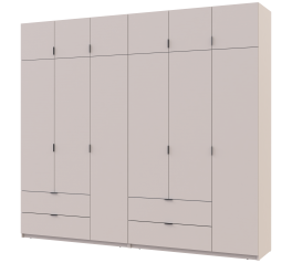Шкаф для одежды Дорос Лукас кашемир 6 дверный 270 см