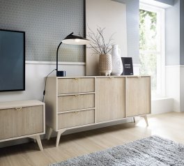 Комод беж песочный/пихта сканди Forest KSZ158