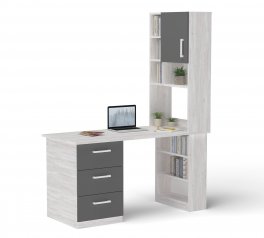 Стол с угловой надстройкой 