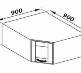 Антресоль А 90х90 Доминика