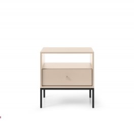 Тумба приліжкова чорні ніжки MS54 Mono