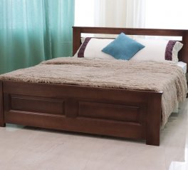 Ліжко дерев'яне Дрімка Клеопатра Бук