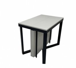 Стол раскладной трансформер MebliRoMax Long Iron / Лонг Айрон 80-300 см 