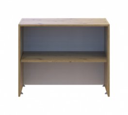 Антресоль высокая Дорос Ронди кашемир 2-дверная 82 см