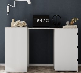 Комод-трансформер Molli Белый бриллиант/Ателье светлый