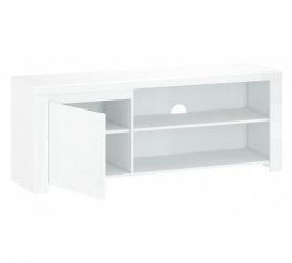 Шафка ТВ 1D/160 [B] білий глянець Lingo