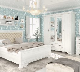 Шкаф 4Д2Ш Mebel Service Ирис 4 дверный андерсон пайн 190 см