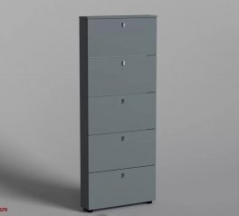 Тумба для обуви №2 Matroluxe на 5 ящиков