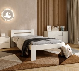 Детская кровать деревянная DrevKO Эко Эмаль