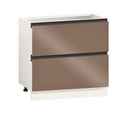 Тумба нижня Н80.85.2Я Gola ручка Фарбований Високий Глянець