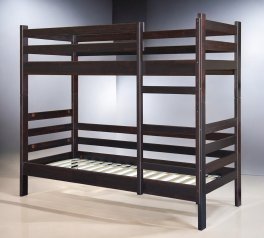 Кровать двухьярусная буковая Тони