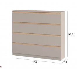 Комод 4Ш Фрида Тоффи