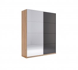 Шкаф-купе Миромарк Луна 2 дверный дуб крафт 150 см