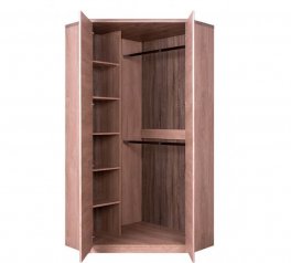 Шкаф угловой 2D Mebelbos Diesel 2 дверный сосна винтаж 95 см