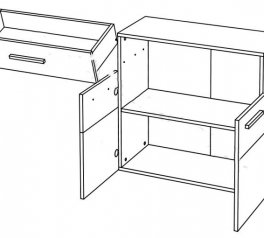 Тумба 2D1S Соло
