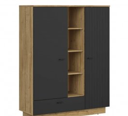 Шкаф BRW Poland REG2D1S Zenda 2 дверный дуб 117 см