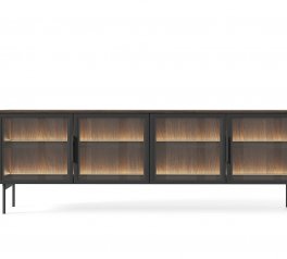 Тумба під ТВ 4D/181 з підсвіткою дуб дунін Lumi