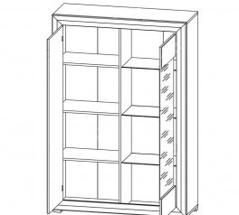 Вітрина REG1W1D Маркус