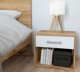 Модульная спальня Matos/Матос BRW Poland Белый/Дуб Вотан