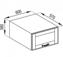 Антресоль А 60 (570) Доминика