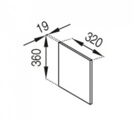 Антресоль А панель (320) Тина