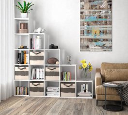 Стеллаж на 15 коморок SТ0017