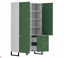 Шкаф BRW Poland REG/100/150/40/11 Modeo 2 дверный лабрадор 100 см