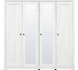 Шкаф SZF2L2D3E BRW Poland Hesen 4 дверный модрина 197 см