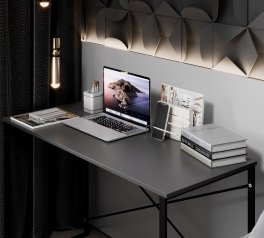 Стол письменный Art in Head Line Ascet / Аскет Графит