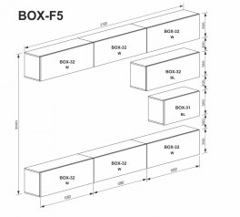 Вітальня Бокс F-5