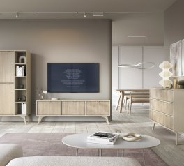 Модульна вітальня беж пісочний/ялиця сканді Forest