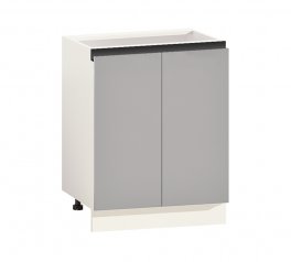 Тумба нижня Н60.85.2Д Мийка Gola ручка Фарбований Високий Глянець