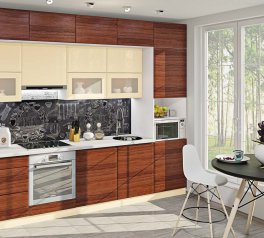 Кухня Хай-тек з текстурою комплект