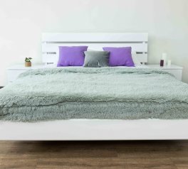 Ліжко двоспальне дерев'яне Дрімка Оскар Бук