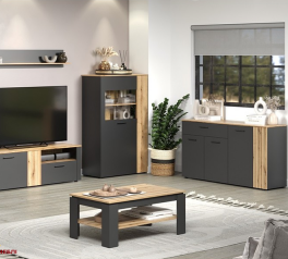 Столик журнальний 110 графіт Esteban