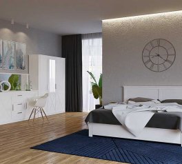 Модульная спальня Eshli/Эшли Світ меблів Сосна водевиль